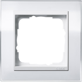 Gira Event Clear Бел/Бел.глянц. Рамка 1-ая