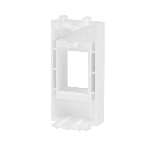 Адаптер без шторки для Keystone, Avanti, белое облако, 1 модуль