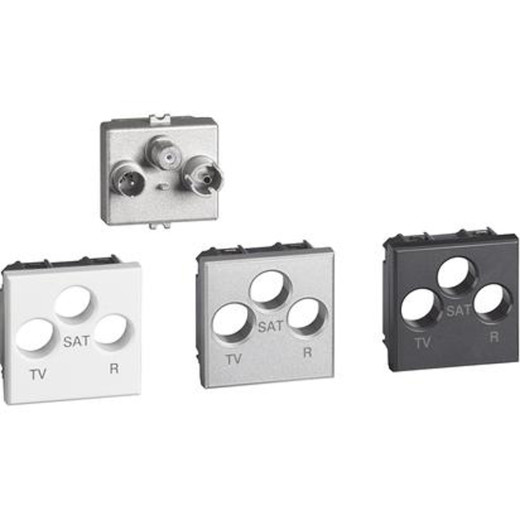Axolute. Розетка TV-R-SAT для схемы «звезда