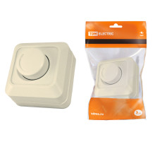 TDM Светорегулятор поворотный RL 600Вт IP20 сл. кость 