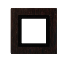 DKC Avanti Рамка из натурального дерева, венге, 1 пост (2 мод.)