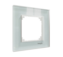 Schneider Electric Merten SM M-Elegance Стекло Белый Кристалл Рамка 1-ая