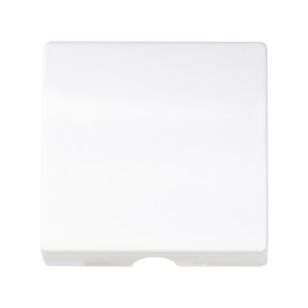 Simon S82 Concept Матовый белый, Накладка для шнурового выключателя и вывода кабеля