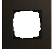 Gira ESP Коричневый анодированный алюминий Рамка 1-ая