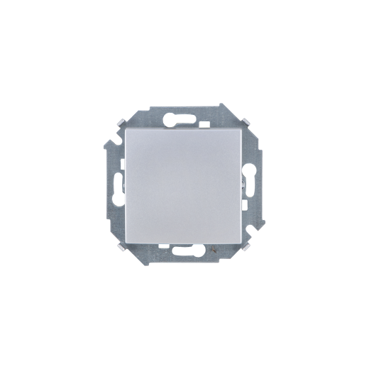 Simon 15 Алюминий Выключатель проходной с 3-х мест (перекрёстный), 16А, 250В, винт.заж.