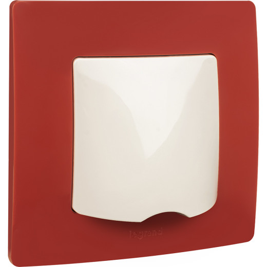 Вывод кабеля IP21 - Legrand Etika - с зажимом для кабеля - белый