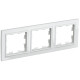 BRITE Рамка 3-мест. РУ-3-БрБ бел. IEK