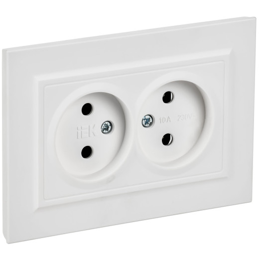 BRITE Роз. 2-я без з/к/ш 10А в сб. РС12-2-БрАБ а/б IEK