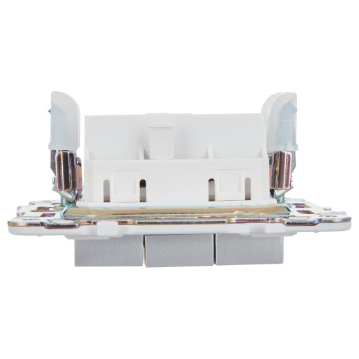 SKANDY Выключ. 3-кл. 10А SK-V11S сереб. IEK