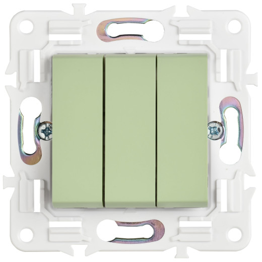 SKANDY Выключ. 3-кл. 10А SK-V11M мятн. IEK
