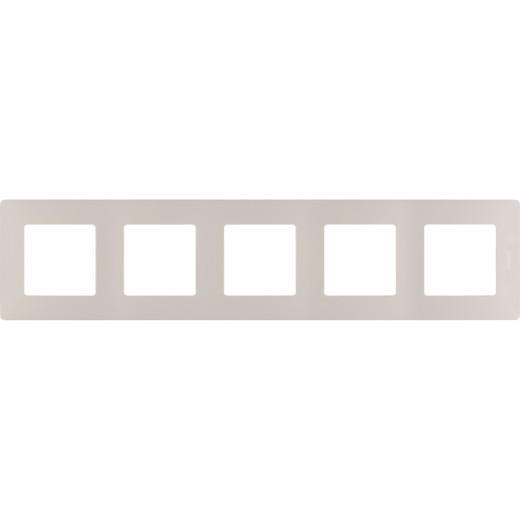 Рамка 5 постов - Legrand Etika - слоновая кость