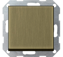 Gira S-55 Бронза Выключатель 1- клавишный с самовозвратом
