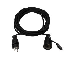 REXANT Удлинитель-шнур КГ 3х1.5 10 м, морозостойкий, с/з, 16 А, 3500 Вт, IP44 (Сделано в России).