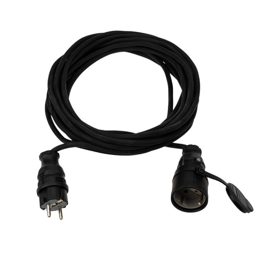 Удлинитель-шнур КГ 3x1,5, 10м, морозостойкий, с/з, 16А, 3500Вт, IP44 (Сделано в России) REXANT