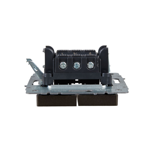 BRITE Выключ. 2-кл. прох. 10А ВС10-2-6-БрТБ бр. IEK