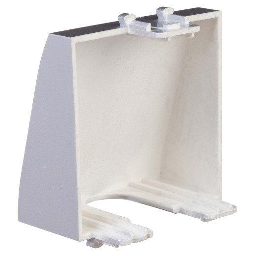 Вывод кабеля модульный, Avanti, закаленная сталь, 2 модуля