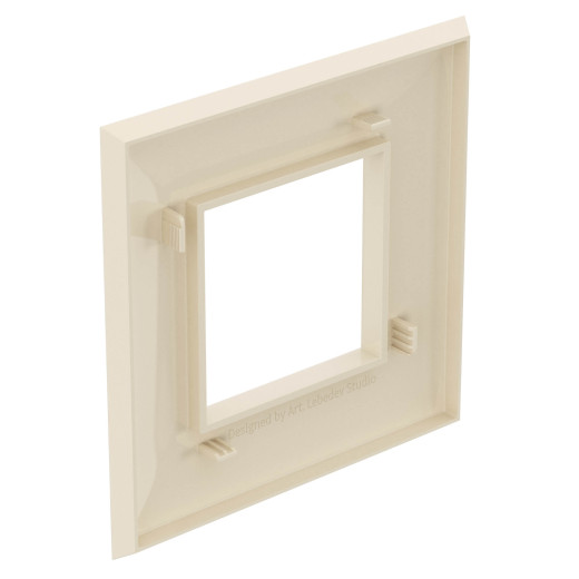 Рамка 1 пост (2 мод.), Avanti, ванильная дымка