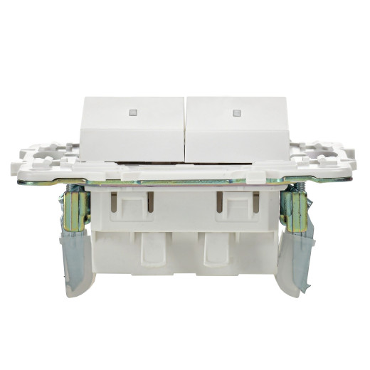 SKANDY Выключ. 2-кл. с инд. 10А SK-V09W арк. бел. IEK