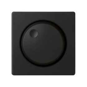 Simon S82 Concept Матовый черный, Накладка для светорегулятора