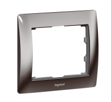 Legrand Galea Life Черный Никель/Black Nickel Рамка 1-я.