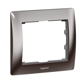 Legrand Galea Life Черный Никель/Black Nickel Рамка 1-я.