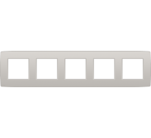 Niko Original Серый Рамка на 5 постов