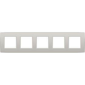 Niko Original Серый Рамка на 5 постов