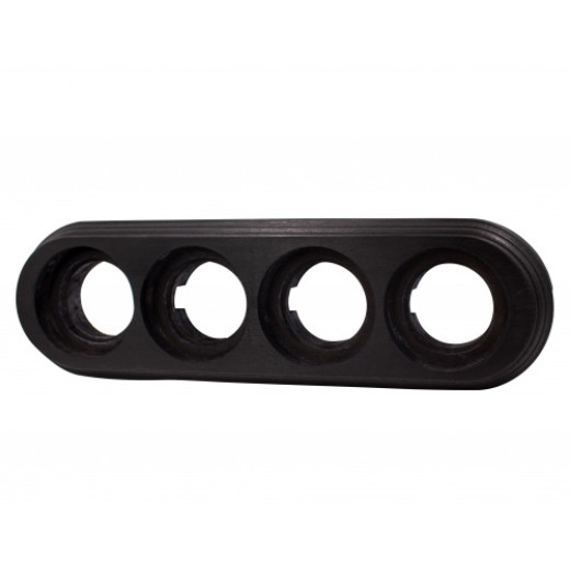 Лизетта Бук Угольно-черный Рамка 4-ая на бревно 220мм