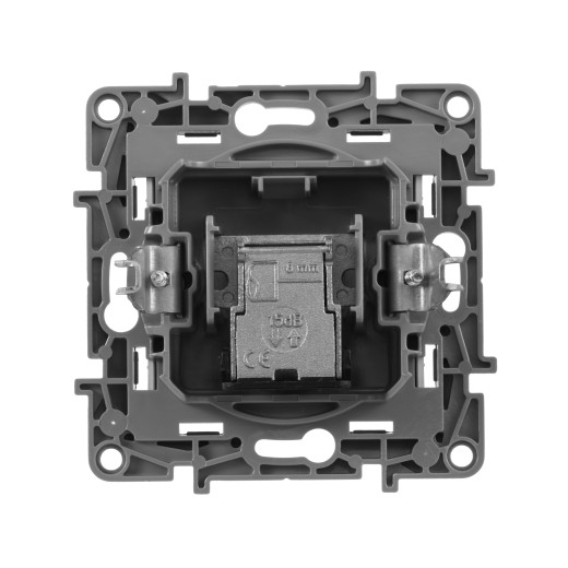 Розетка TV (телевизионная) - Legrand Etika - проходная - алюминий