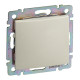 Переключатель одноклавишный IP44 - Legrand Valena - 10А 250В схема 6 безвинтовые зажимы - слоновая кость
