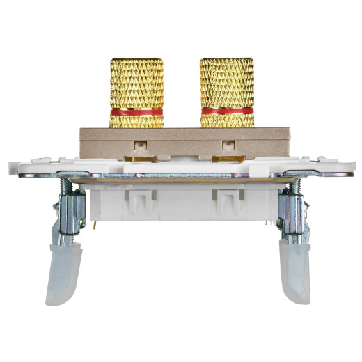 SKANDY Аудиорозетка 4-мест. SK-A01Sa песоч. IEK