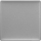 Valena LIFE.Лицевая панель для выключателей одноклавишных.Алюминий