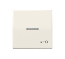 JUNG Клавиша для выключателя с окошком для подсветки и символом 