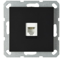 Jasmart G Черный матовый Розетка RJ45