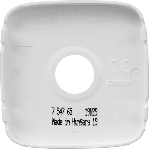 Valena ALLURE.Лицевая панель для розеток ТВ.Белая