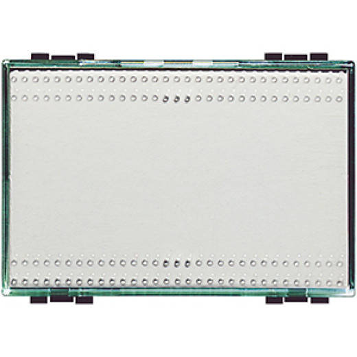 Прозрачная клавиша KristaLivinglight для любых устройств, 3 модуля