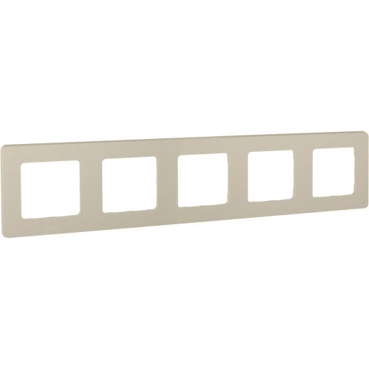 Рамка 5 постов - Legrand/Daccord Inspiria - слоновая кость