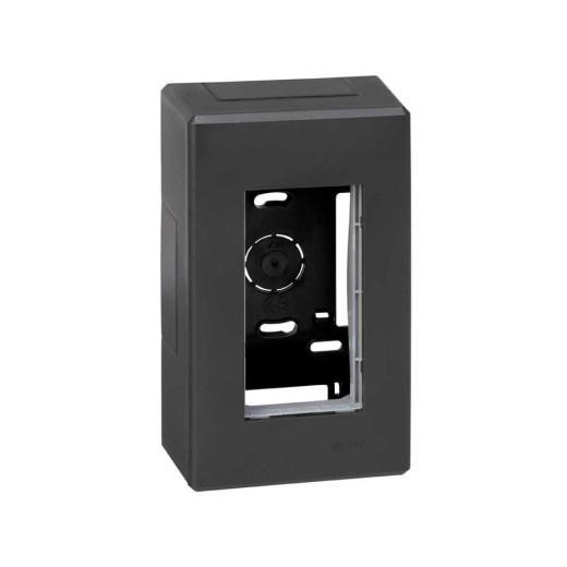 Бокс на 1 модуль 500CIMA, наружный монтаж, 167х59х97мм, графит