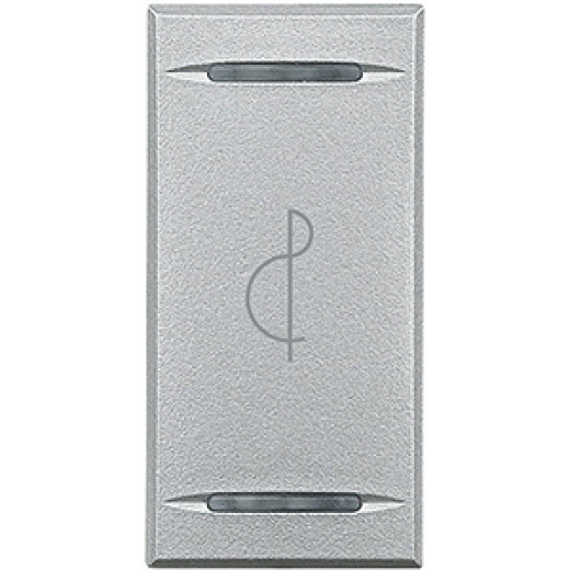 Axolute Клавиши с символами для системы автоматизации для 2 функций - 2 модуля, скрипичный ключ, алюминий