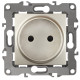 Розетка ЭРА Серия 12 12-2105-04 2P 16A-250В IP20 шампань