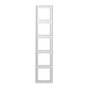 JUNG LS 990 Белая Рамка 5-ая