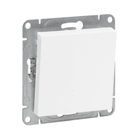 EKF Эпика Механизм выключателя, одноклавишный, кнопочный, белый.