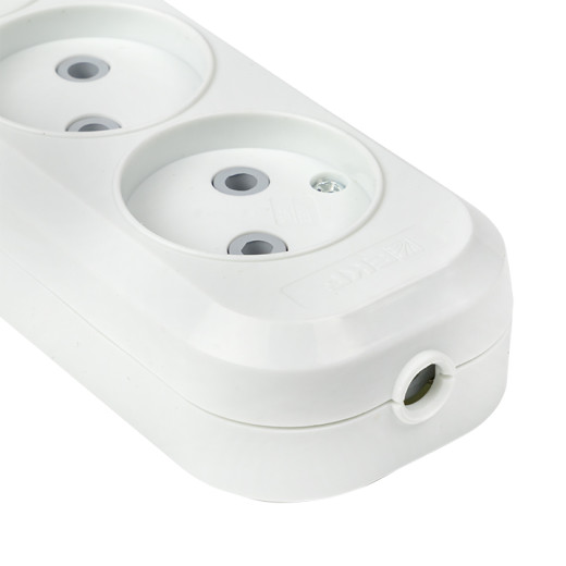 Колодка 3 гн. 10А 2,2кВт б/з Эксперт EKF PROxima