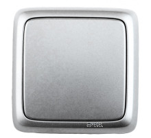 Hegel Альфа наруж Серебро ВА10-163-06 Переключатель 1-клавишный с изол. пластиной