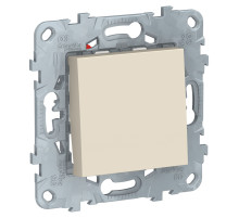 Schneider Electric Unica New Беж Переключатель 1-клавишный, перекрестный, сх.7, 10 AX, 250В,