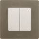 Рамка 1 пост - Legrand Etika - светлая галька
