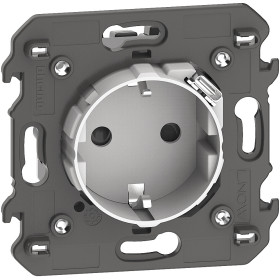 BT Living now Белый Механизм Розетка комби немецкого стандарта 2R+З со встр заряд устройством USB C ~250В 16А/=5В 15А 2 мод.