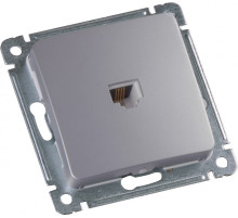 Hegel Мастер внутр Серебро РСК-400-06 Розетка компьютерная, механизм