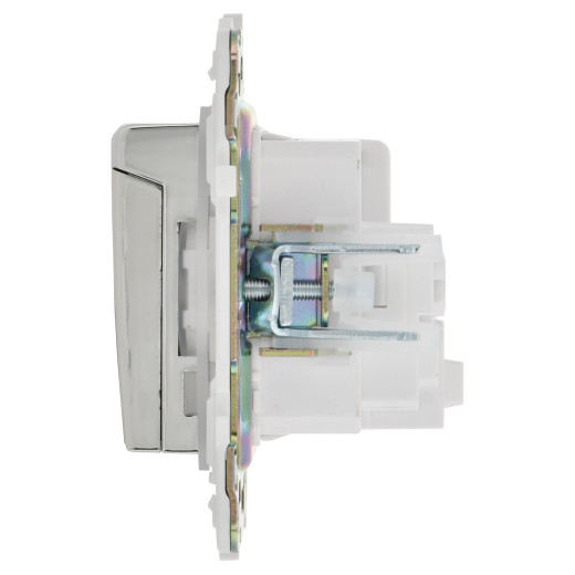 SKANDY Роз. з/к/ш кр. 16А IP44 SK-R11N никель IEK