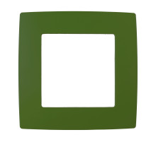 ЭРА 12-5001-27 Рамка на 1 пост, Эра12, зелёный (20/200/5000)